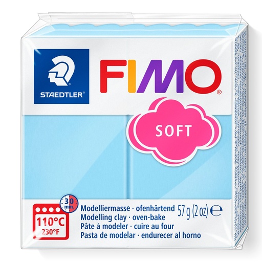 [8020-305] STAEDTLER MODELLING CLAY FIMO SOFT 57G AQUA 8020-305