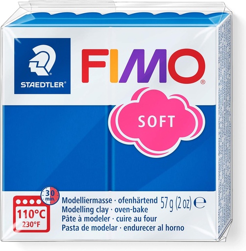 [8020-37] STAEDTLER MOD. CLAY FIMO SOFT PACIFIC BLUE