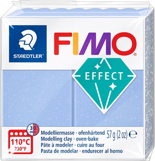 [8020-386] STAEDTLER MODELLING CLAY FIMO EFFECT 57G AGATE BLUE 8020-386