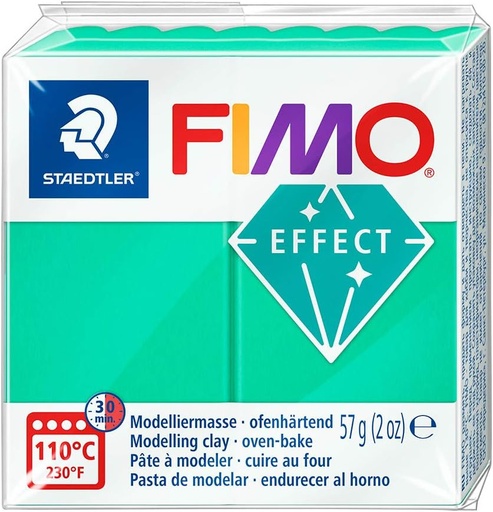 [8020-504] STAEDTLER MOD. CLAY FIMO EF. GREEN TRANSLUCEN