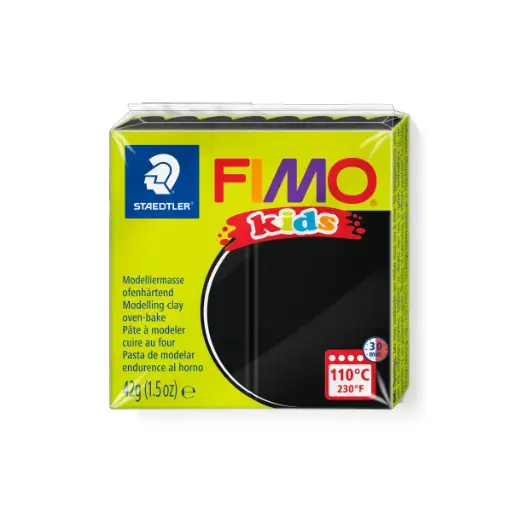 [8030-9] STAEDTLER MOD. CLAY FIMO KIDS BLACK