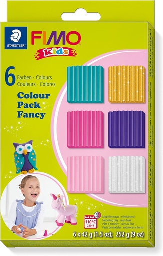 [8032 02] STAEDTLER SET MOD.CLAY FIMO KIDS COL.PACK GI