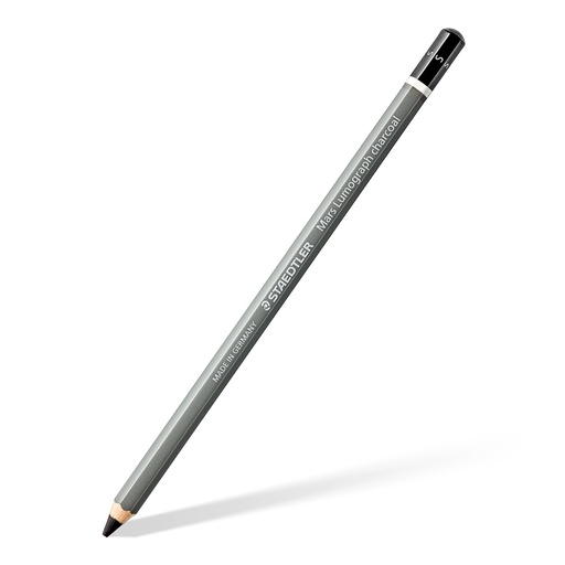 [100C-S] STAEDTLER PENCIL MARS LUMOGRAPH SOFT CHARCOAL 100C-S