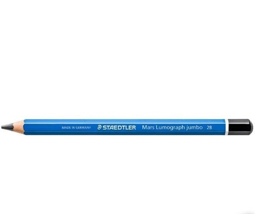 [100J-2B] STAEDTLER PENCIL MARS LUMO JUMBO 2B 100% PEFC