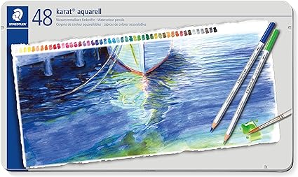 [125 M48] STAEDTLER COLOUR PEN KARAT AQU. 48ST FSC 100%