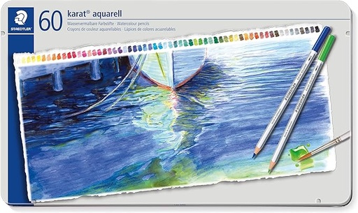 [125 M60] STAEDTLER COLOUR PEN KARAT AQU. 60ST FSC 100%