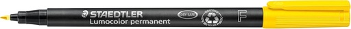 [318-1] STAEDTLER LUMOCOLOR UNIVERSAL PERMANENT FINE PEN YELLOW 318-1