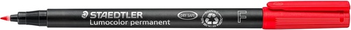 [318-2] STAEDTLER LUMOCOLOR UNINVERSAL PERMANENT FINE PEN RED 318-2