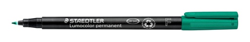 [318-5] STAEDTLER LUMOCOLOR UNIVERSAL PERMANENT FINE PEN GREEN 318-5
