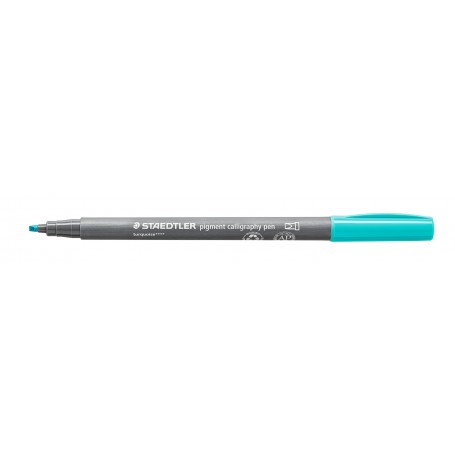 [375-35] STAEDTLER PIGMENT CALLIGRAPHY PEN TURQUOISE