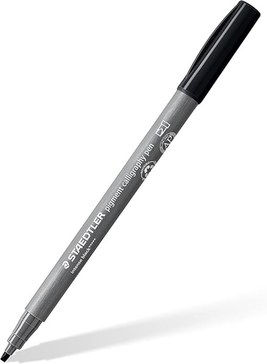 [375-99] STAEDTLER PIGMENT CALLIGRAPHY PEN INTENSE BLACK 375-99