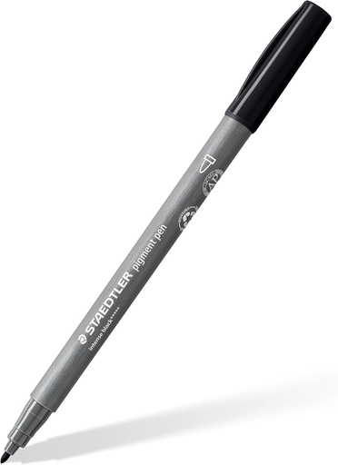 [376-99] STAEDTLER PIGMENT PEN INTENSE BLACK 376-99