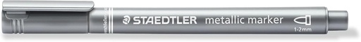 [8321-81] STAEDTLER METALLIC MARKER BRUSH SILVER 8321-81