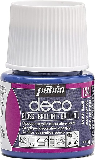 [92134] PEBEO DECO 45 ML BRIGHT DARK BLUE 92134