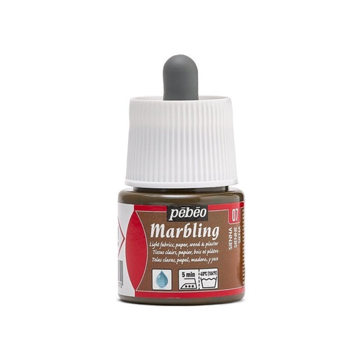 [130-007] PEBEO MARBLING 45ML SIENNA