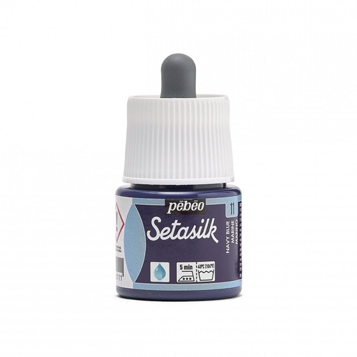 [181-011] PEBEO SETASILK 45ML NAVY BLUE