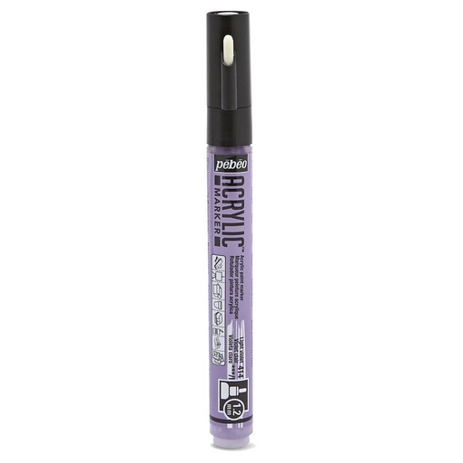 [201414] PEBEO ACRYLIC MARKER 1.2 TIP LIGHT VIOLET