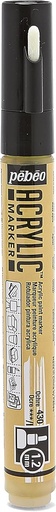 PEBEO ACRYLIC MARKER 1.2 TIP OCHRE