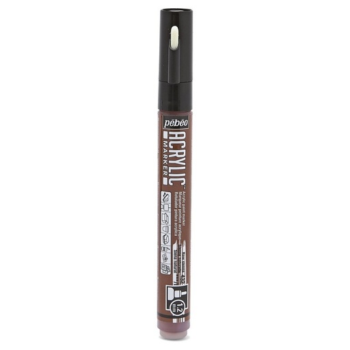 [201432] PEBEO ACRYLIC MARKER 1.2 TIP RAW SIENNA