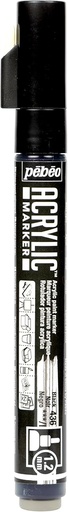 PEBEO ACRYLIC MARKER 1.2 TIP BLACK