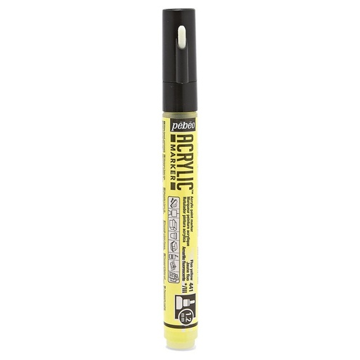 [201441] PEBEO ACRYLIC MARKER 1.2 TIP FLUO YELLOW