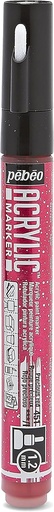 PEBEO ACRYLIC MARKER 1.2 TIP PRECIOUS RED
