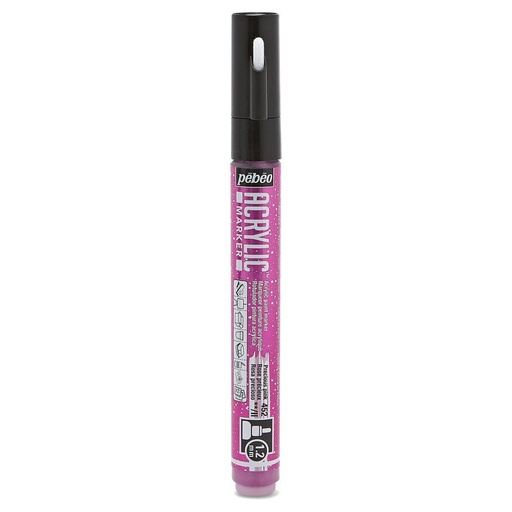 PEBEO ACRYLIC MARKER 1.2 TIP PRECIOUS PINK