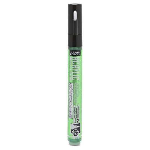 [201454] PEBEO ACRYLIC MARKER 1.2 TIP PRECIOUS GREEN