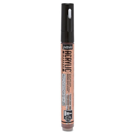 [201458] PEBEO ACRYLIC MARKER 1.2 TIP PRECIOUS COPPER