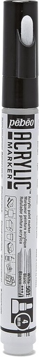 [201501] PEBEO ACRYLIC MARKER 4MM TIP WHITE