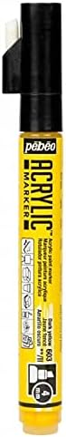 [201603] PEBEO ACRYLIC MARKER CHIESEL TIP 4MM DARK YELLOW