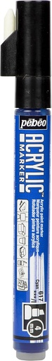 [201617] PEBEO ACRYLIC MARKER CHIESEL TIP 4MM CYAN