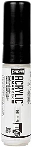 [201701] PEBEO ACRYLIC MARKER 5-15MM TIP WHITE