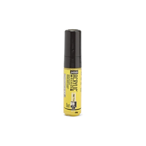 [201702] PEBEO ACRYLIC MARKER 5-15MM TIP YELLOW