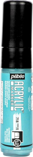 [201718] PEBEO ACRYLIC MARKER 5-15MM TIP CARIBBEAN BLUE