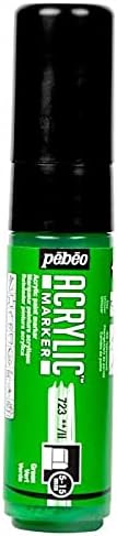 [201723] PEBEO ACRYLIC MARKER 5-15MM TIP GREEN