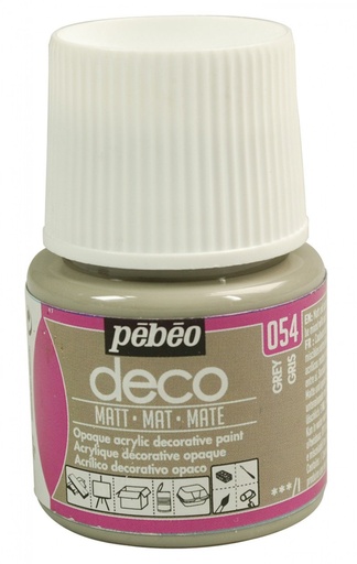 [204-054] PEBEO DECO MATT 45ML GREY