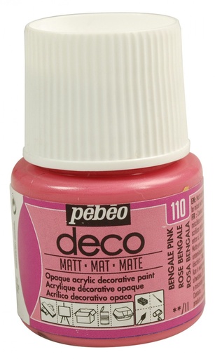 [204110] PEBEO DECO MATT 45ML BENGALE PINK