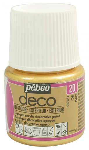 [204420] PEBEO DECO OUTDOOR 45ML GOLD