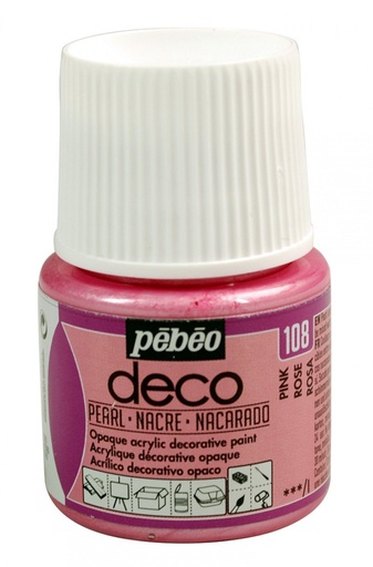 [285108] PEBEO DECO PEARL 45ML PINK