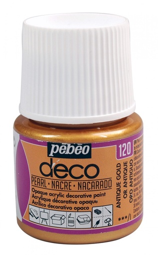 [285120] PEBEO DECO PEARL 45ML ANTIQUE GOLD