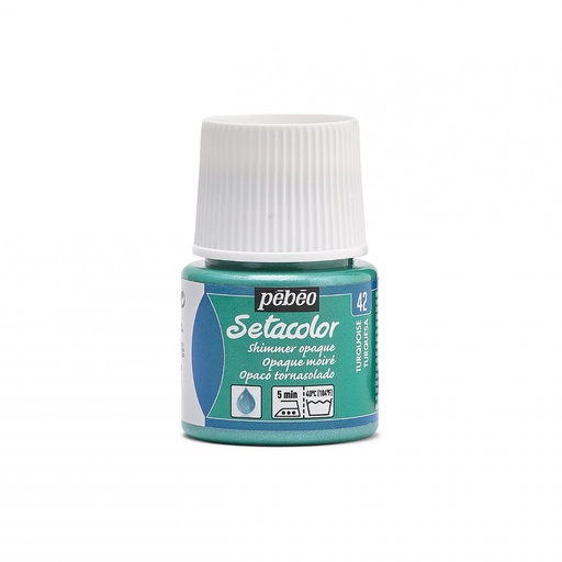 [295-042] PEBEO SETA OPAQ SHIMMER 45ML TURQUOISE