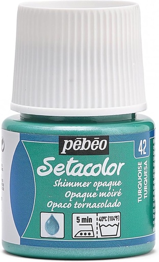 [295-042] PEBEO SETA OPAQ SHIMMER 45ML TURQUOISE
