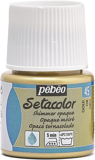 [295-045] PEBEO SETA OPAQ SHIMMER 45ML GOLD