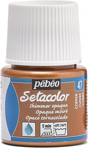 [295-047] PEBEO SETA OPAQ SHIMMER 45ML COPPER