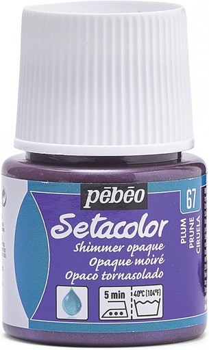 [295-067] PEBEO SETA OPAQ SHIMMER 45ML PLUM