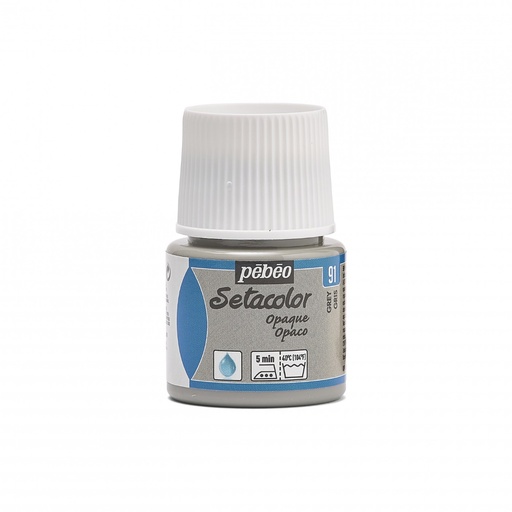 [295-091] PEBEO SETACOLOR OPAQUE 45ML GREY