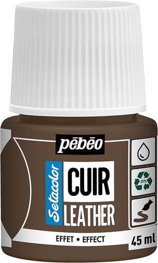 [295632] PEBEO SETACOLOR LEATHER 45ML METAL BRONZ