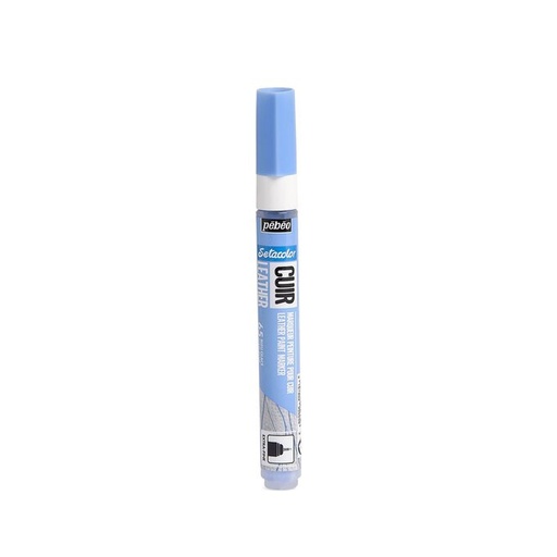 [295665] PEBEO SETACOLOR LEATHER MARKER ICED BLUE