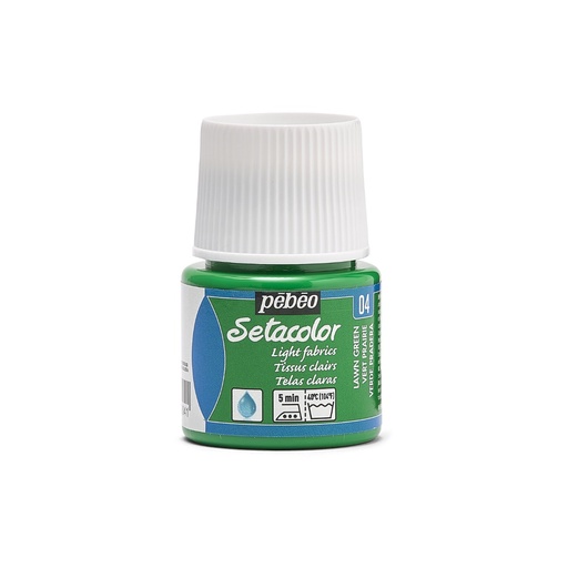 [329-004] PEBEO SETACOLOR LIGHT FABRIC 45ML LAWN GREEN